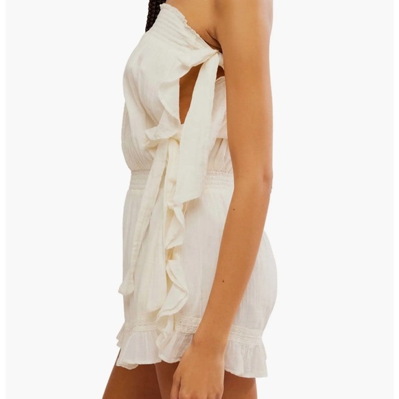 NWOT Free People Feelin' Fancy Convertible Romper Ivory XS - Picture 16 of 16